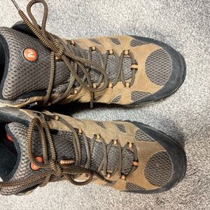 Merrell Brown and Black Hiking Boots